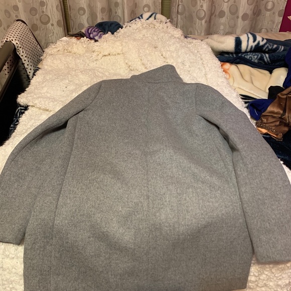 J Crew City Coat Heather Graphite - Picture 8 of 8